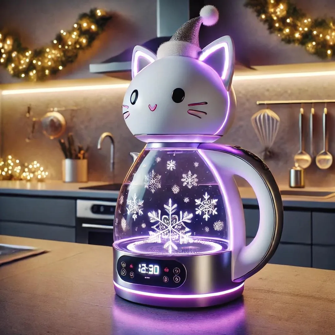 The Charm of Cat-Themed Electric Kettles