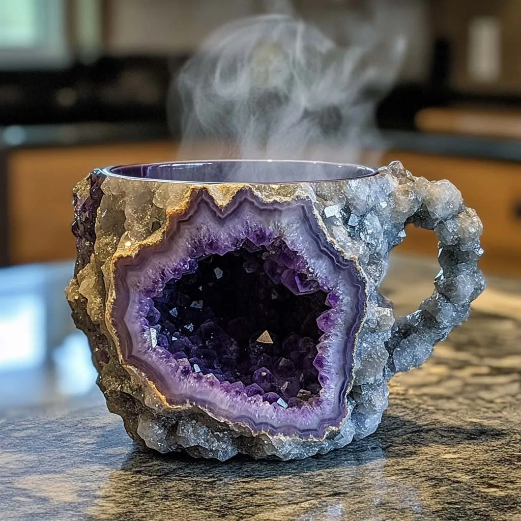 Mineral Crystal Mugs: Elegance and Functionality Redefined