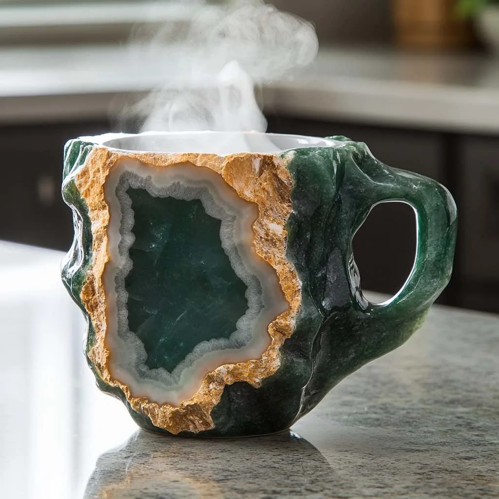 The Allure of Mineral Crystal Mugs