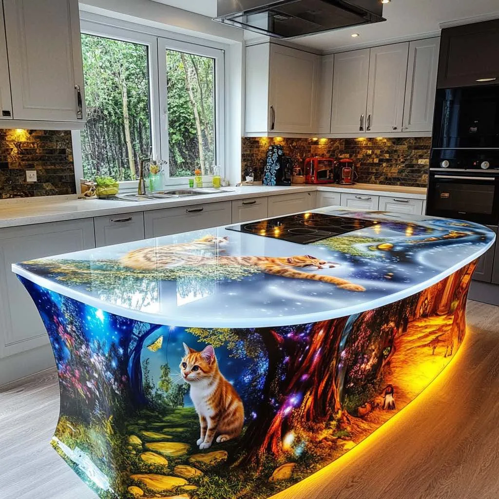 The Perfect Kitchen for Cat Enthusiasts