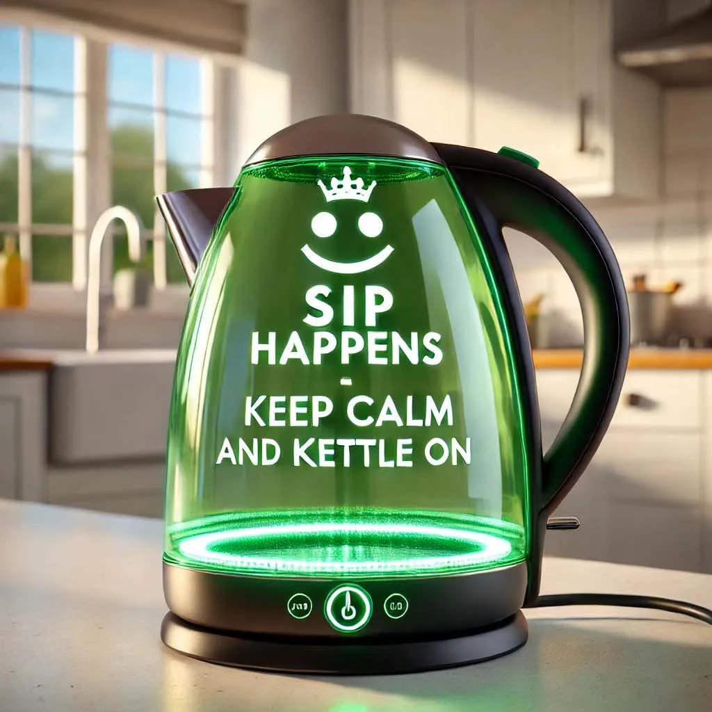 Why Every Kitchen Needs a Slogan Kettle