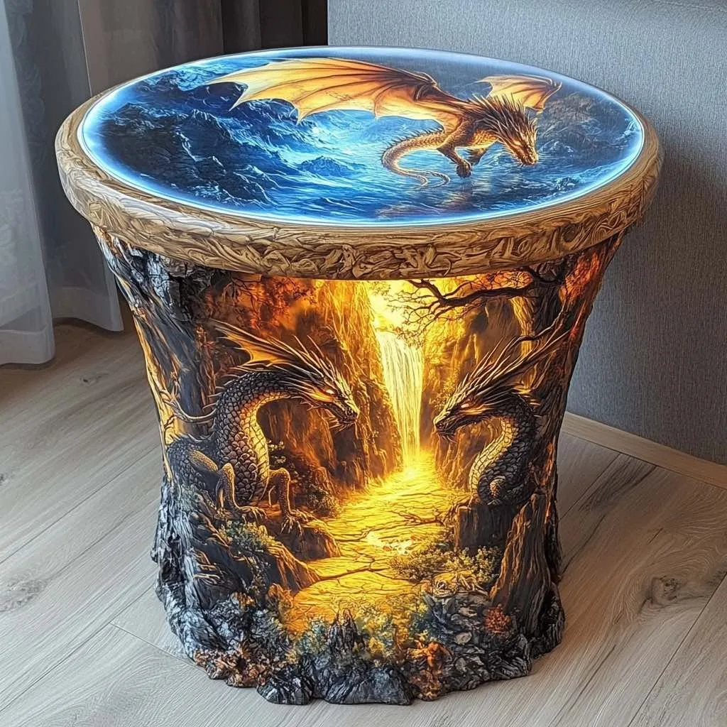 Dragon Themed Coffee Tables