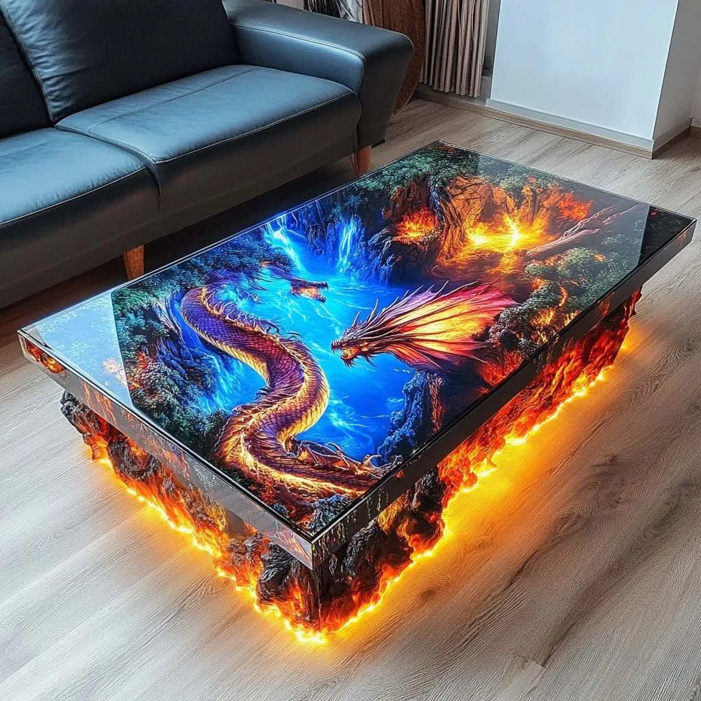 Dragon Side Table: A Mythical Touch to Your Living Space