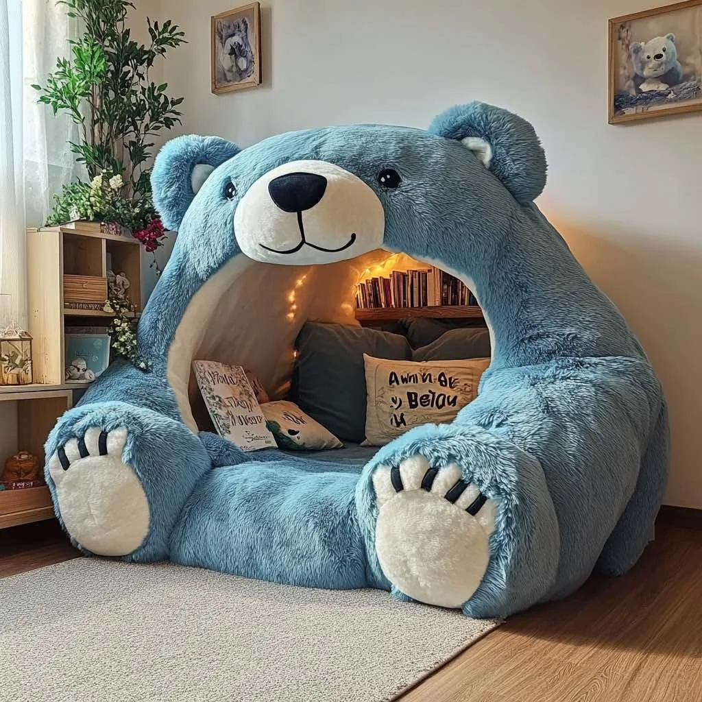 Creating a Bear-Themed Den for Kids