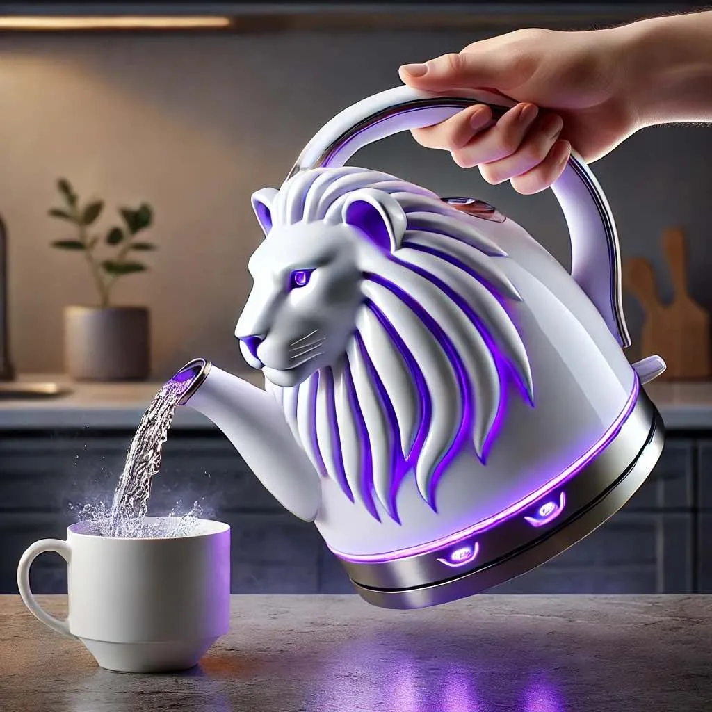 Materials and Craftsmanship of Lion-Themed Kettles