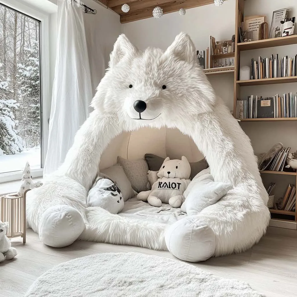 Why You Should Own a Plush Animal-Themed Snuggle Bed