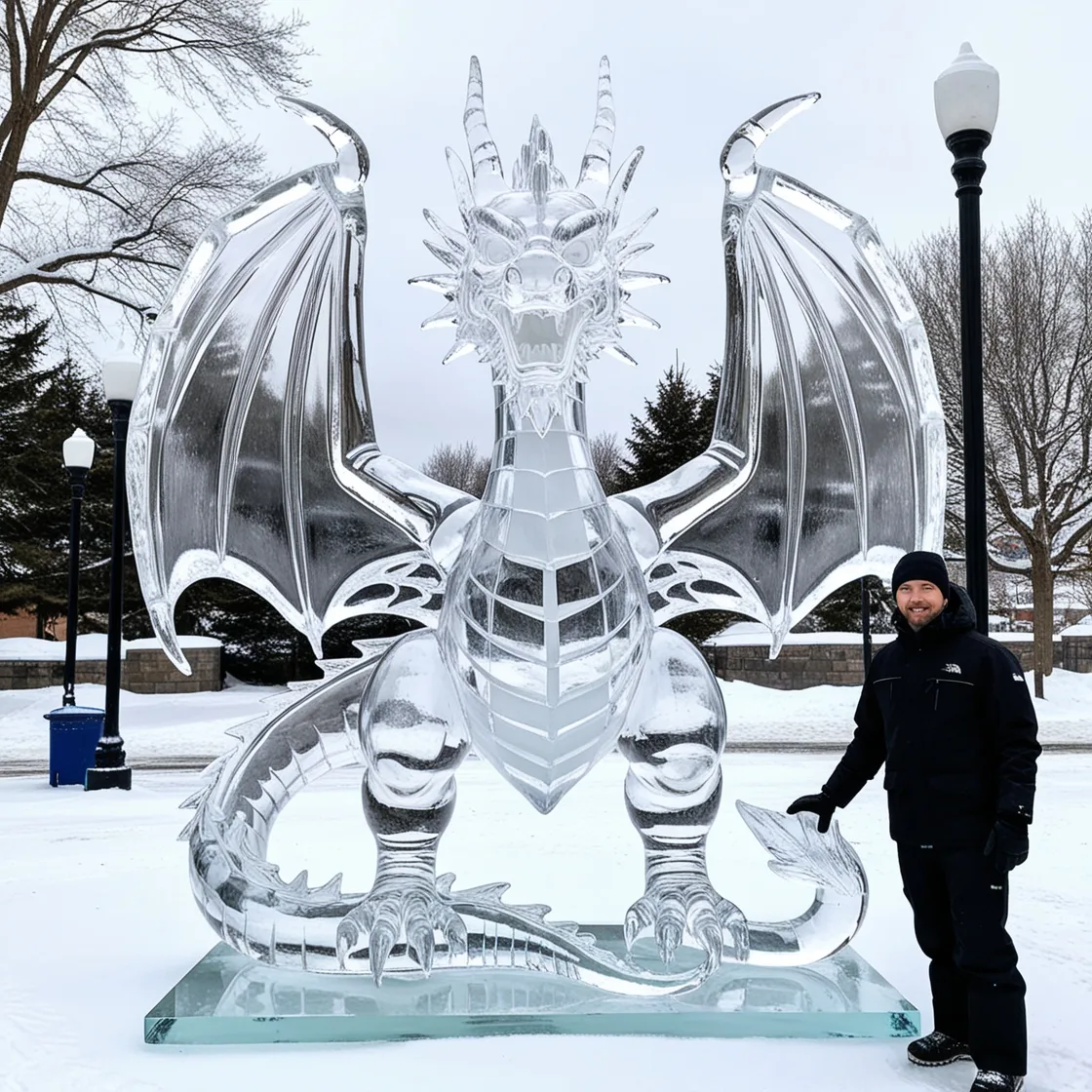 The Enduring Allure of Ice Dragon Sculptures