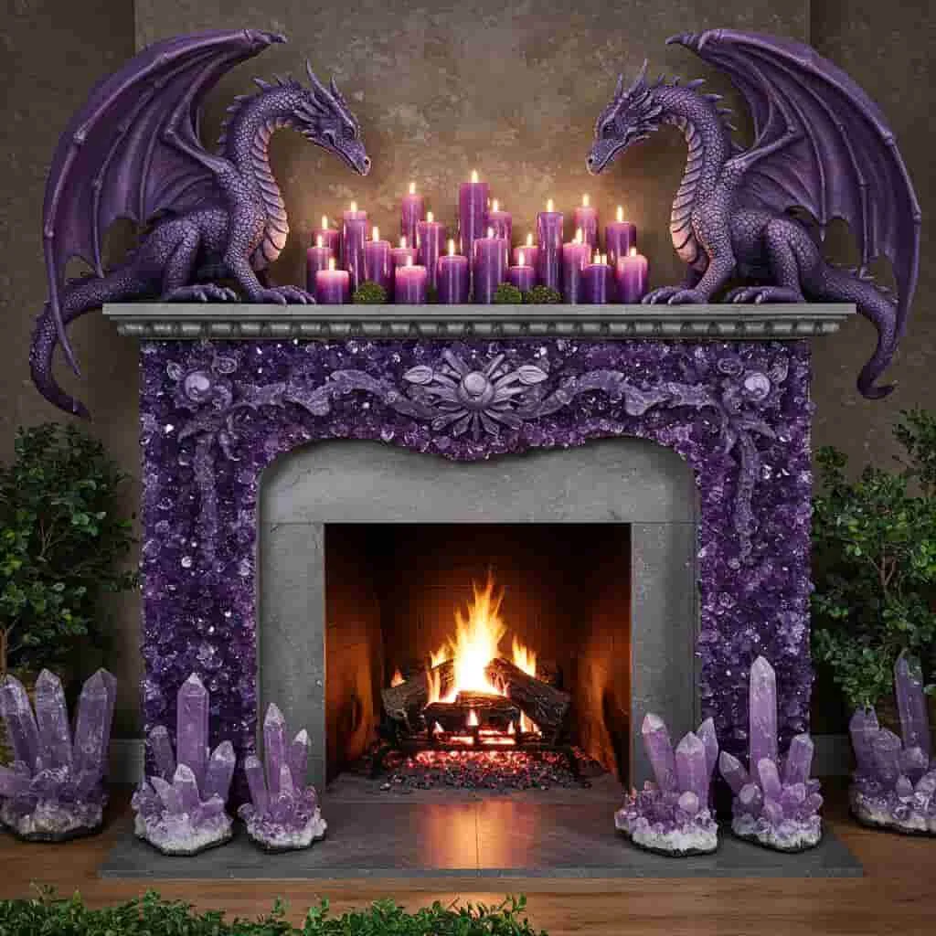 The Allure of Dragon Fireplaces