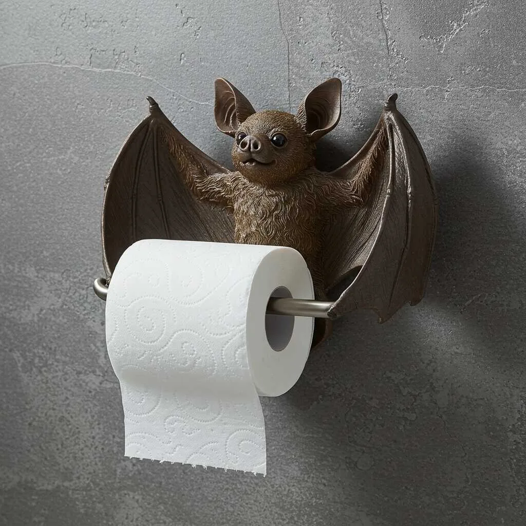 Why Choose a Bat Shaped Toilet Paper Holder?