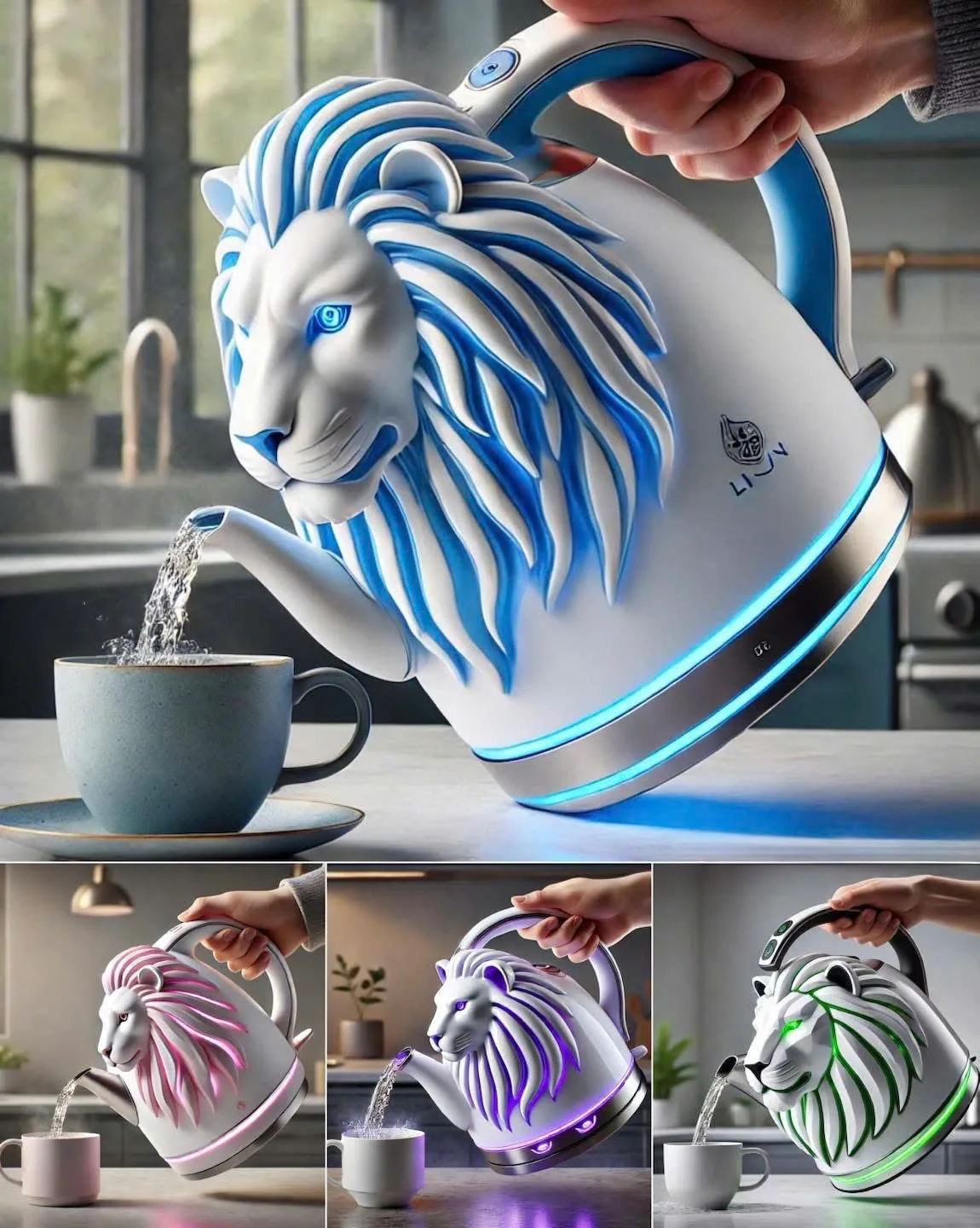 Lion-Themed Kettles: A Bold and Majestic Addition to Your Kitchen