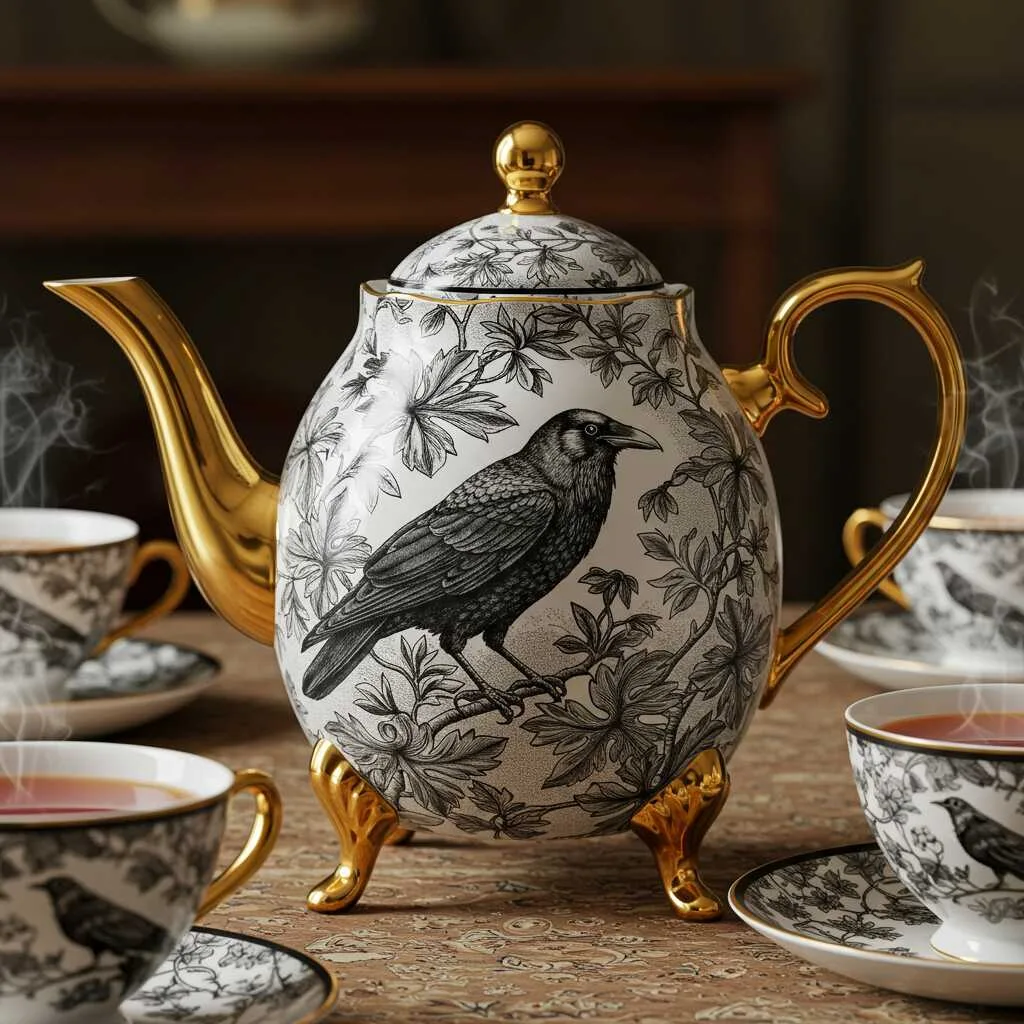 7. Caring for Your Crow Pattern Teapot