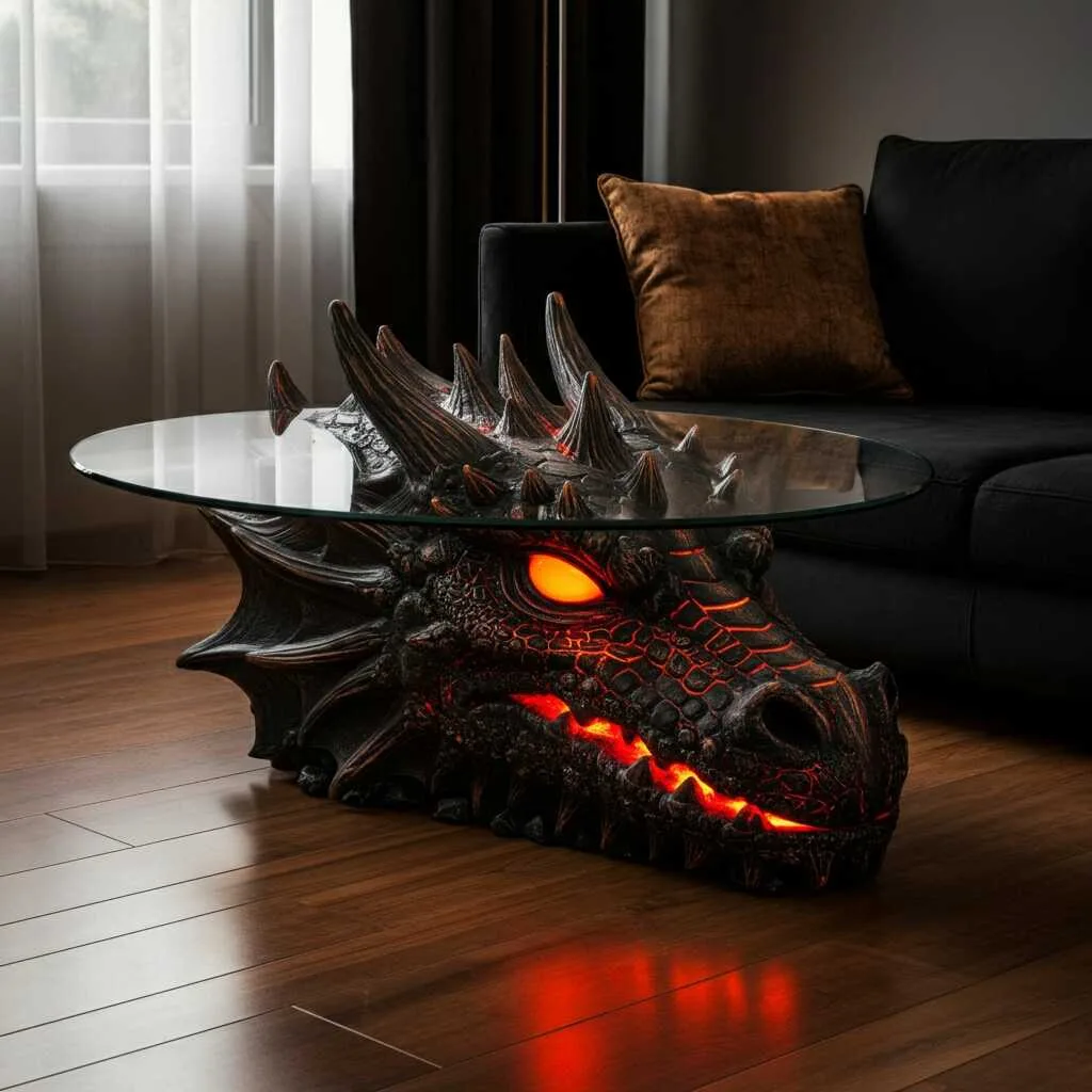 The Fascination with Dragon Shaped Tables