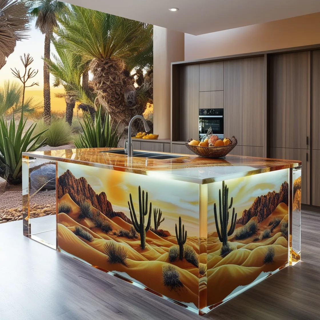 The Allure of Epoxy Active Scene Kitchen Islands