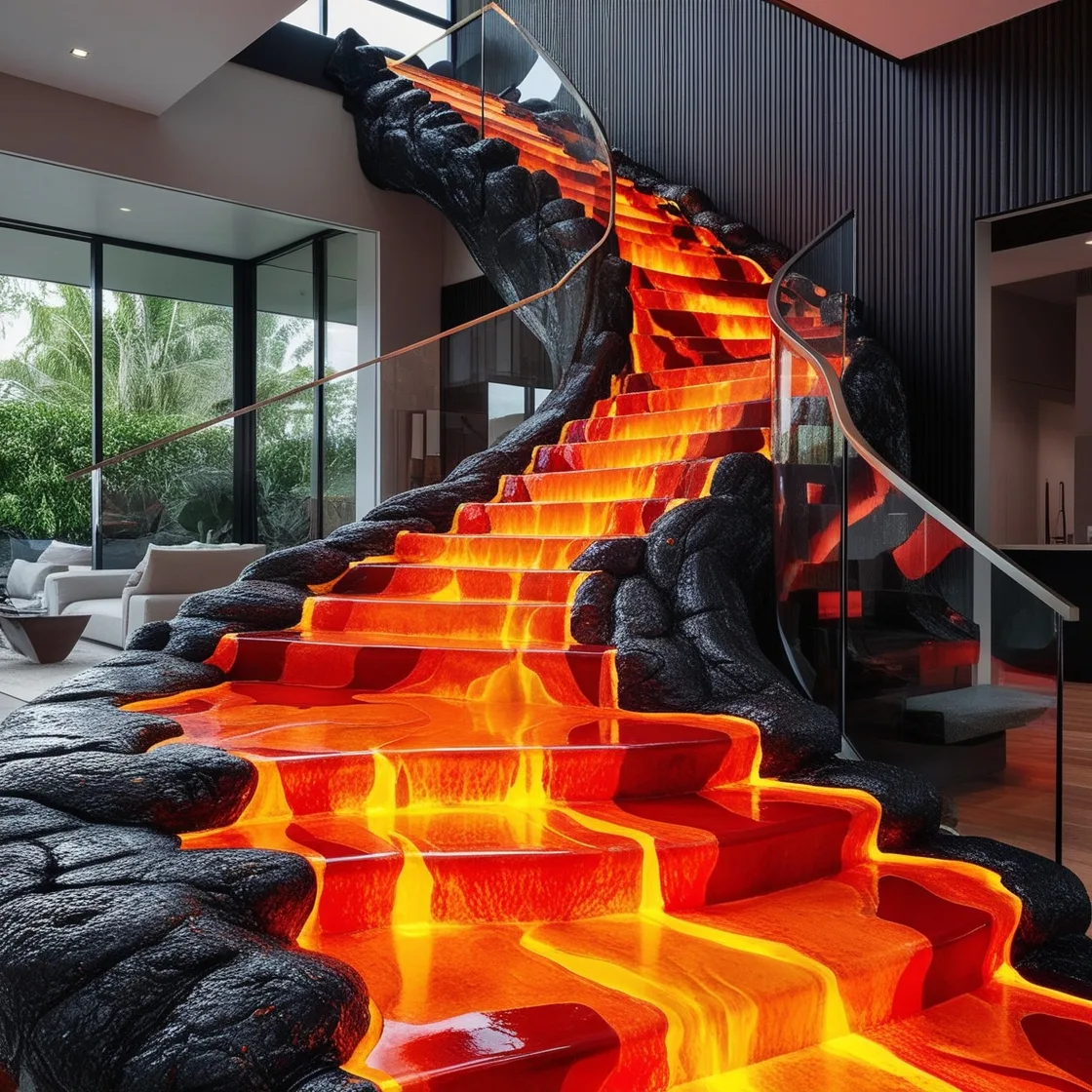 The Allure of Epoxy Active Scene Staircases