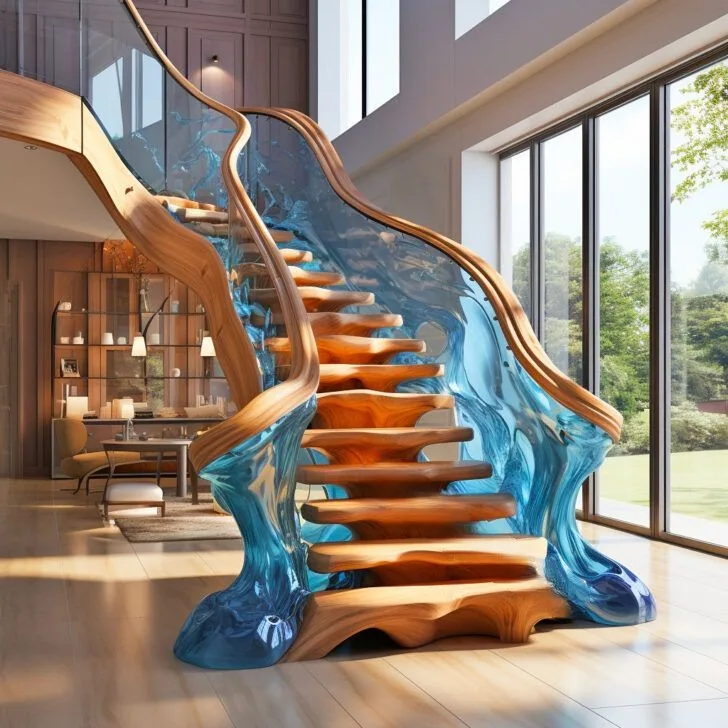 The Allure of Epoxy Active Scene Staircases