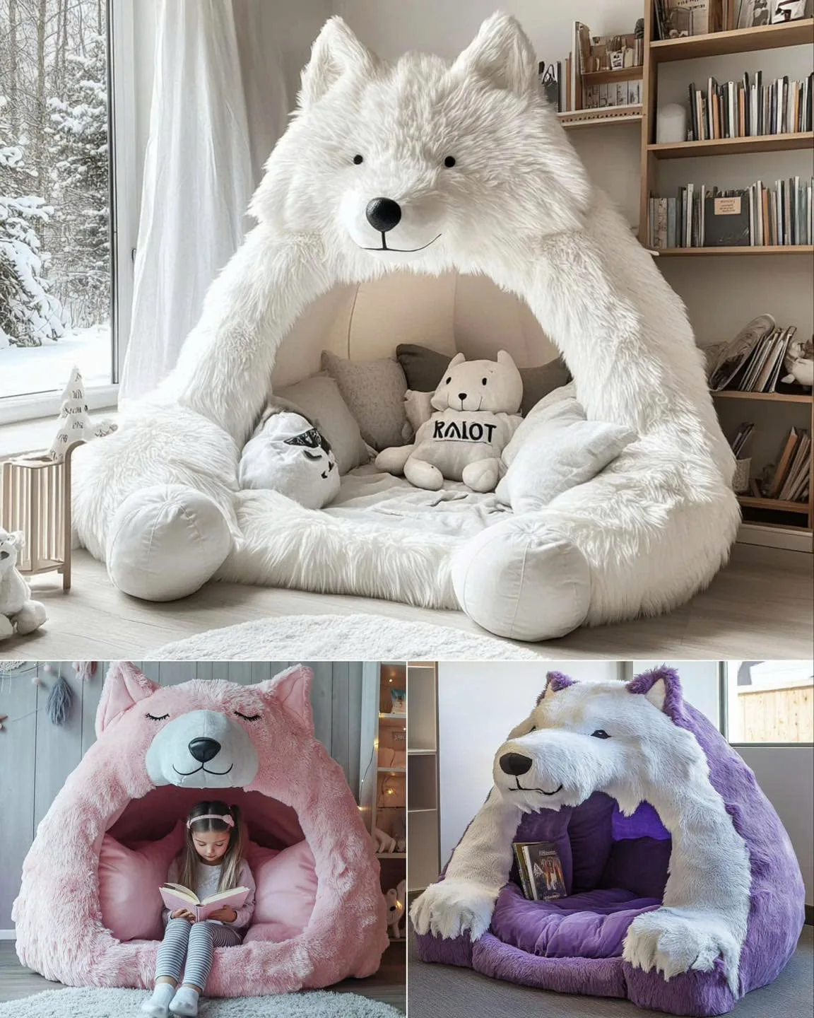 Plush Animal-Themed Snuggle Beds: The Ultimate Cozy Retreat