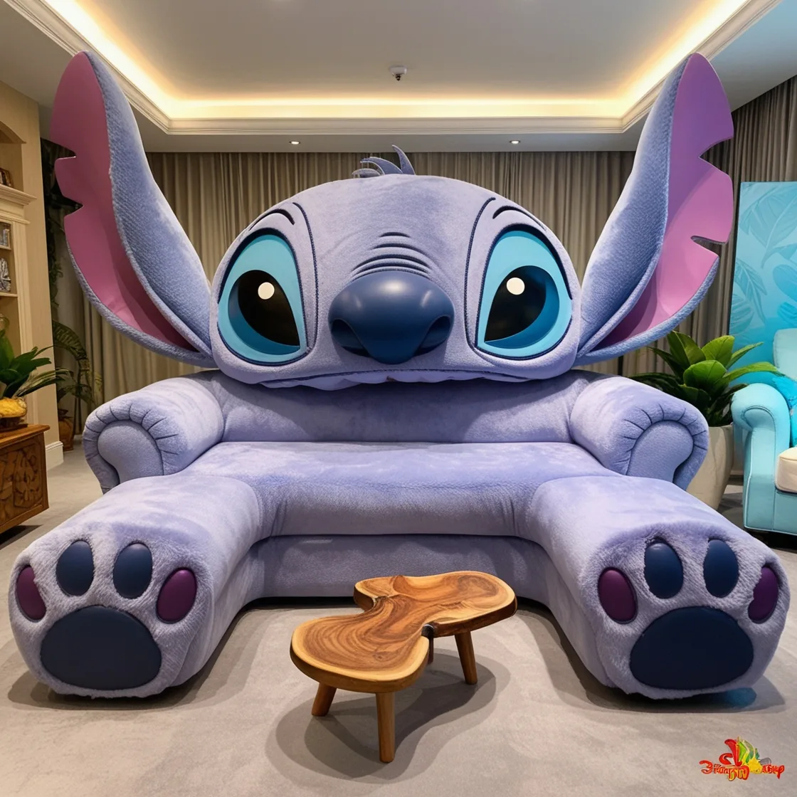 The Ultimate Couch for Stitch Fans and Creative Spaces