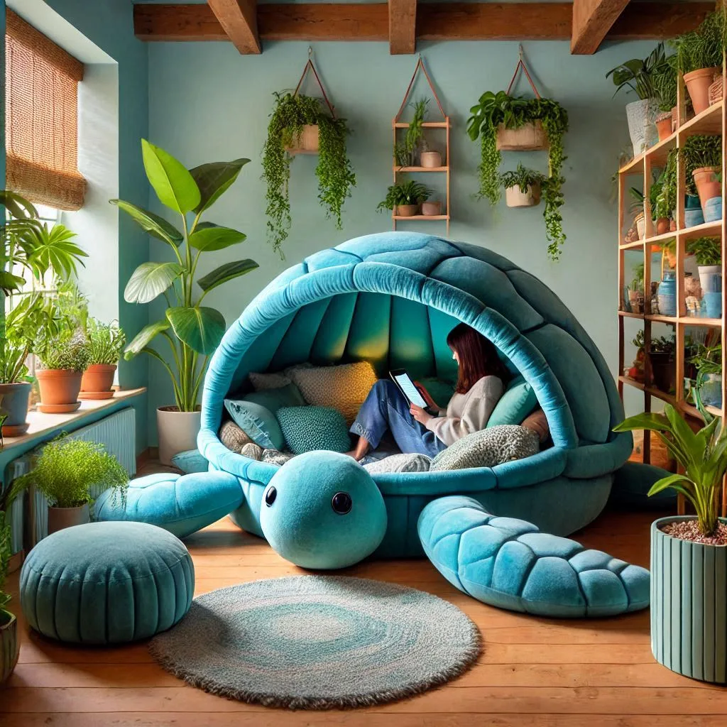 How to Use Giant Turtle Lounger Pods Effectively