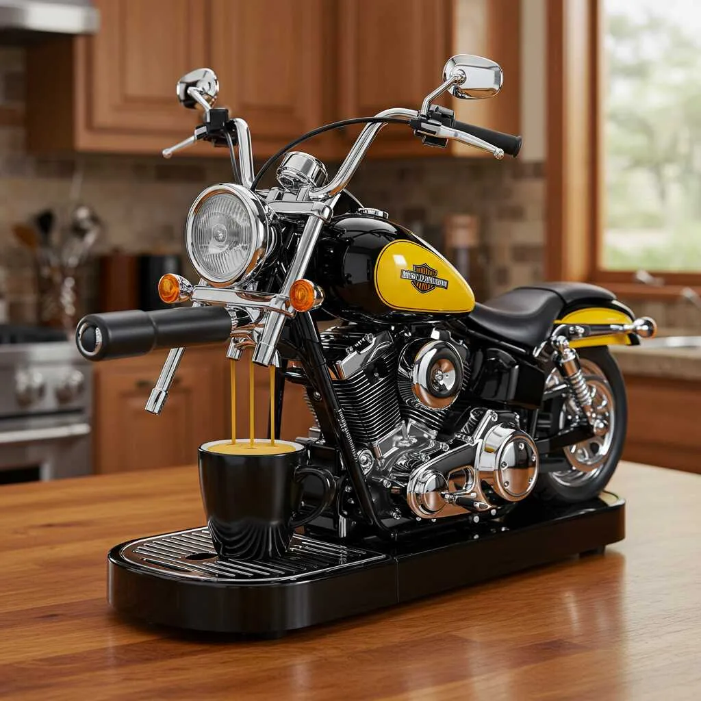 Brew Like a Biker - Discover the Harley Davidson Coffee Maker