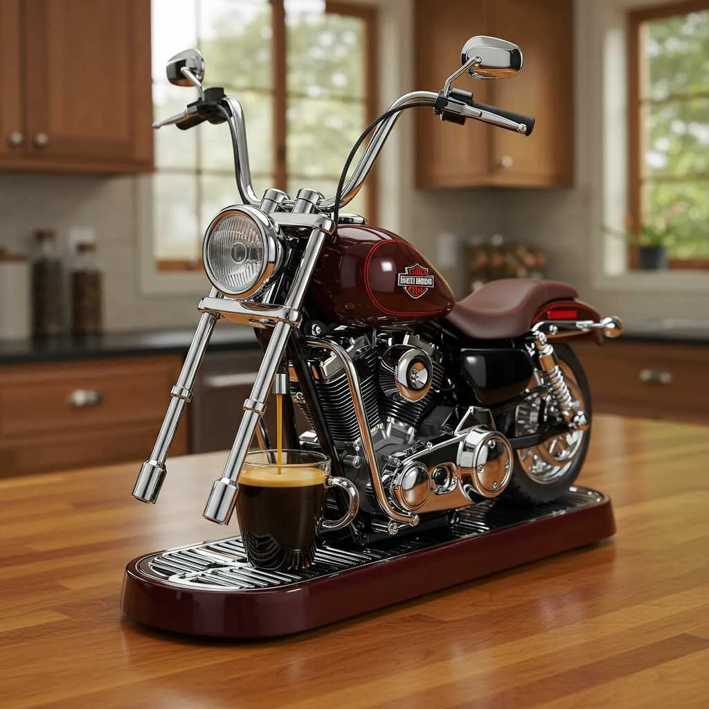 Brew Like a Biker - Discover the Harley Davidson Coffee Maker