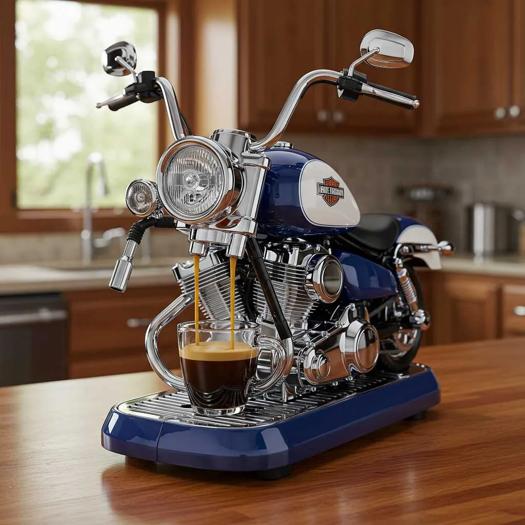 Brew Like a Biker - Discover the Harley Davidson Coffee Maker