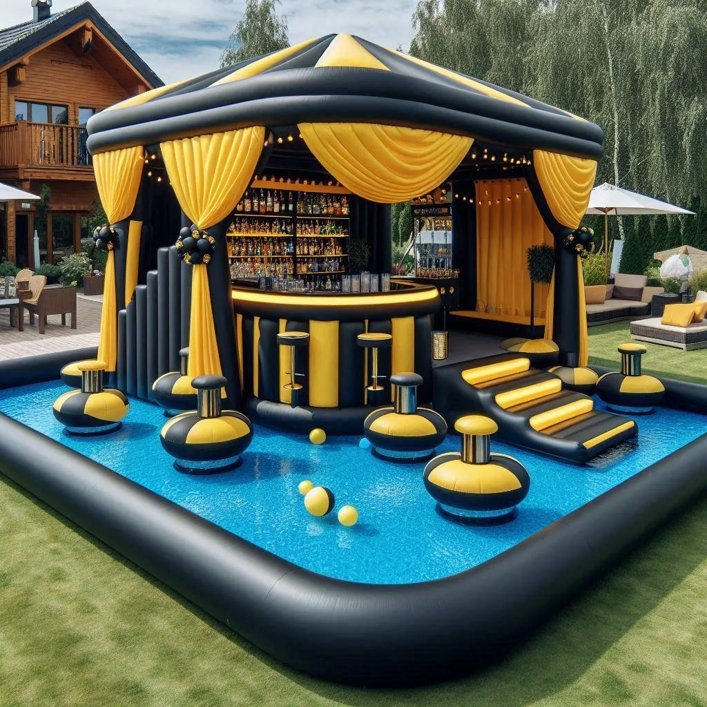 Features to Look for in an Inflatable Pool Bar