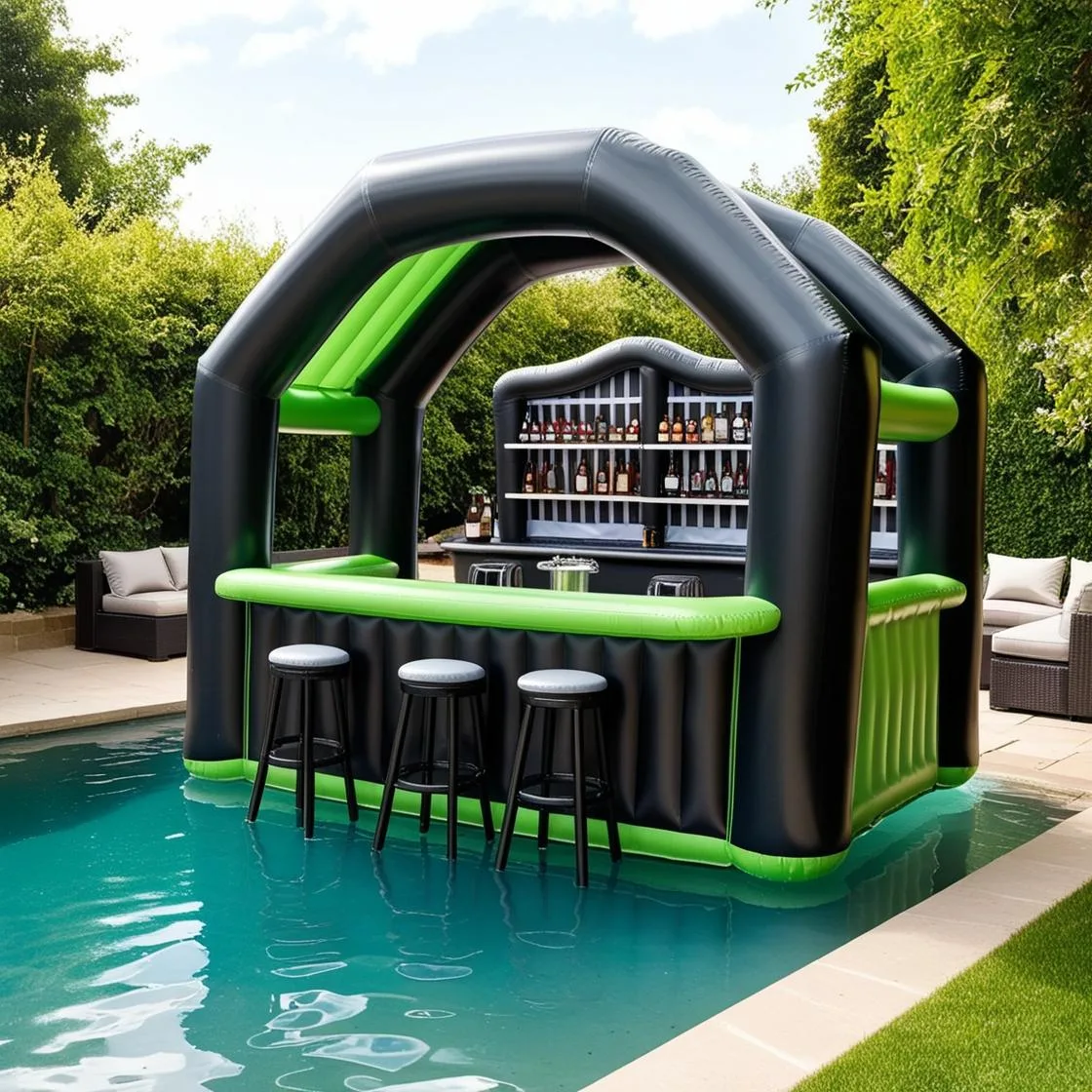 Types of Inflatable Pool Bars