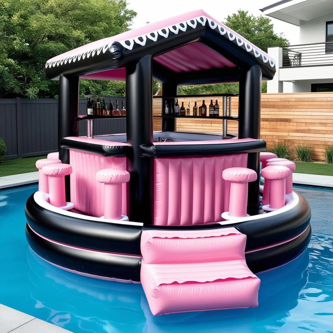 Why Choose an Inflatable Pool Bar?