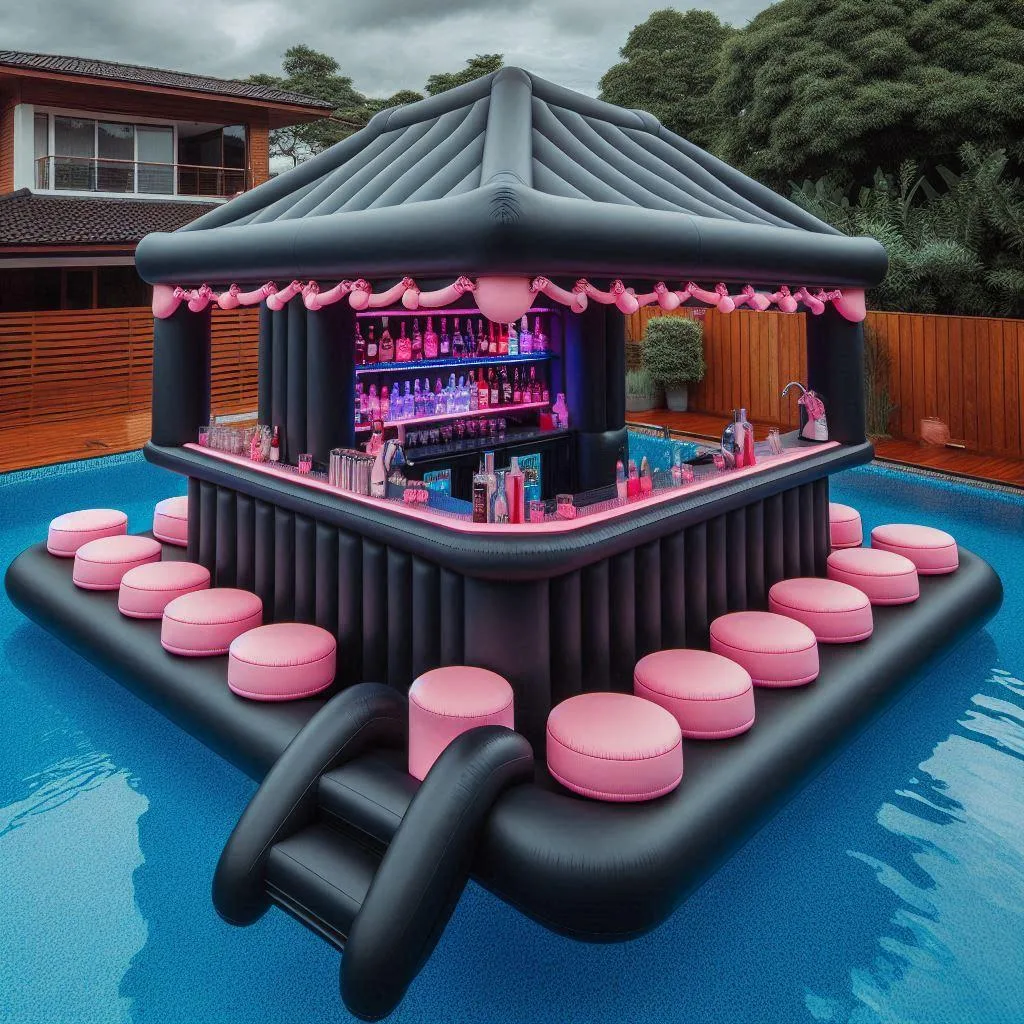 Inflatable Pool Bars: The Ultimate Poolside Accessory