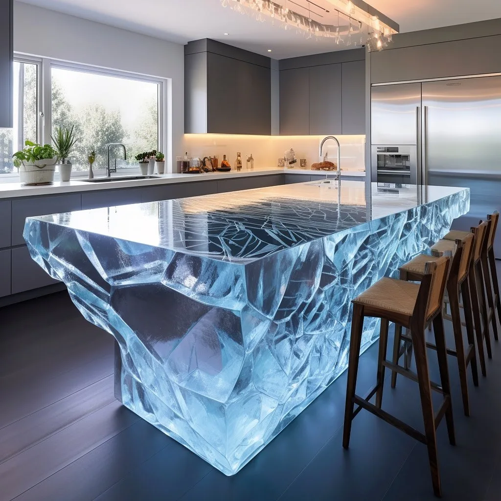 Caring for Your Luxury Mineral Crystal Kitchen Island