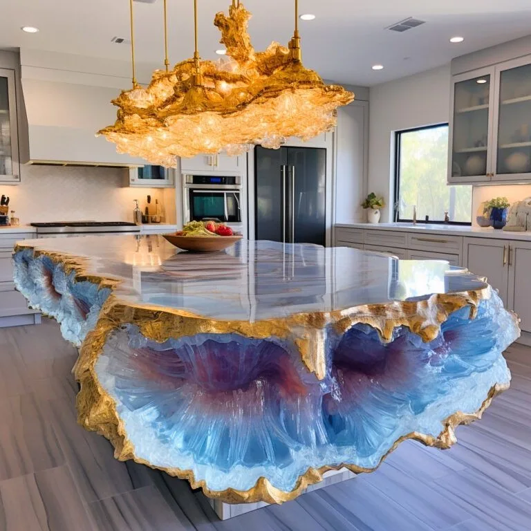 Discover the Allure of Luxury Mineral Crystal Kitchen Islands - Transform Your Culinary Space