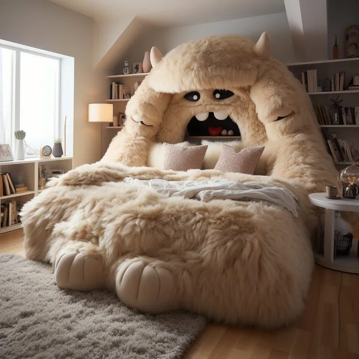 Styles and Designs of Plush Animal-Themed Snuggle Beds