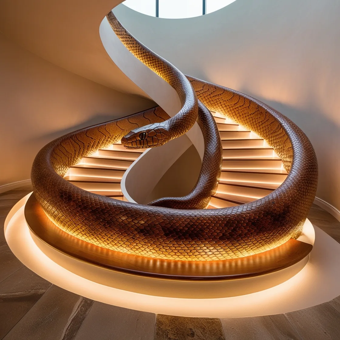 What Are Snake Shaped Staircases?