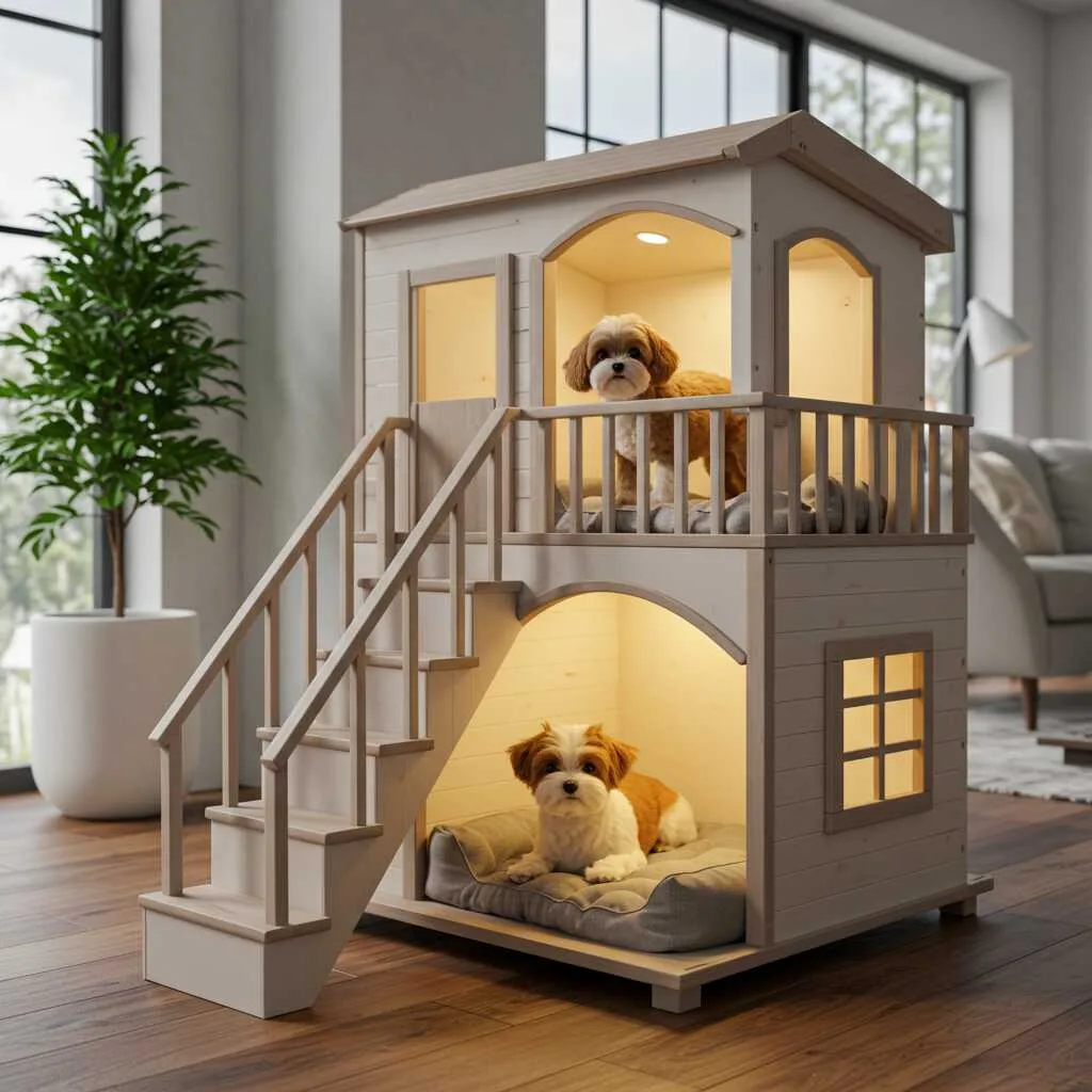 How to Use Two-storey Dog Houses Effectively