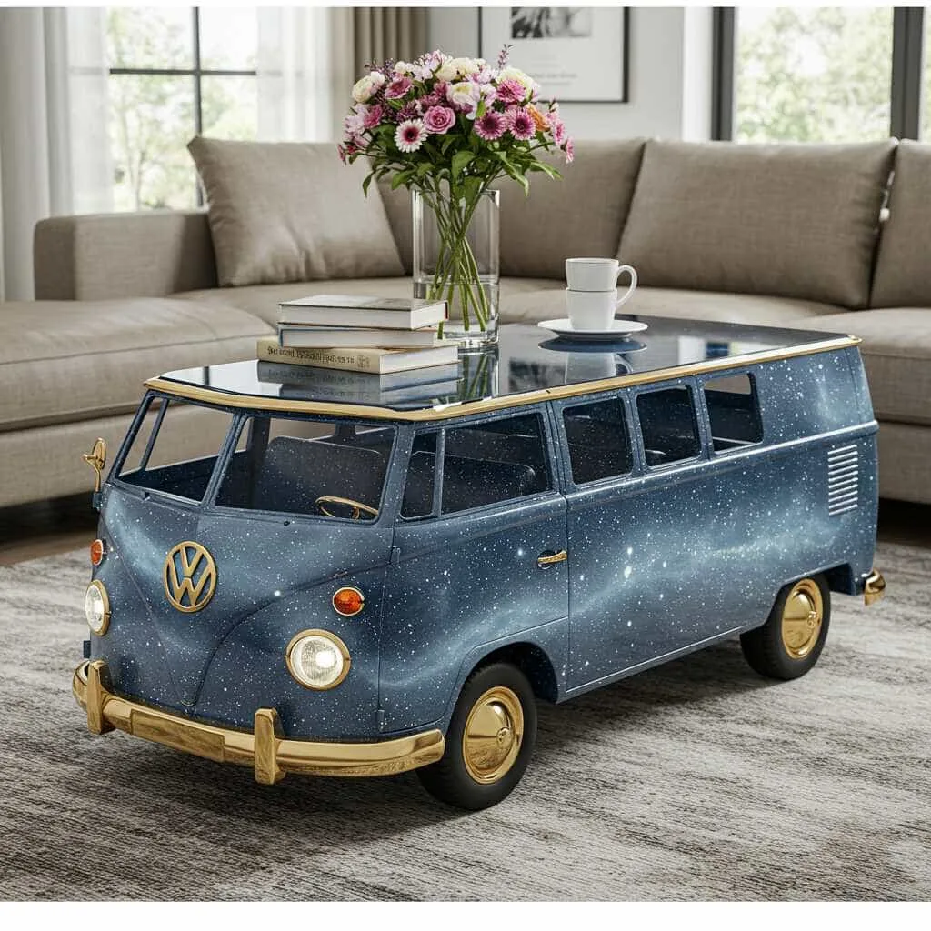 The Allure of Volkswagen Bus Coffee Tables