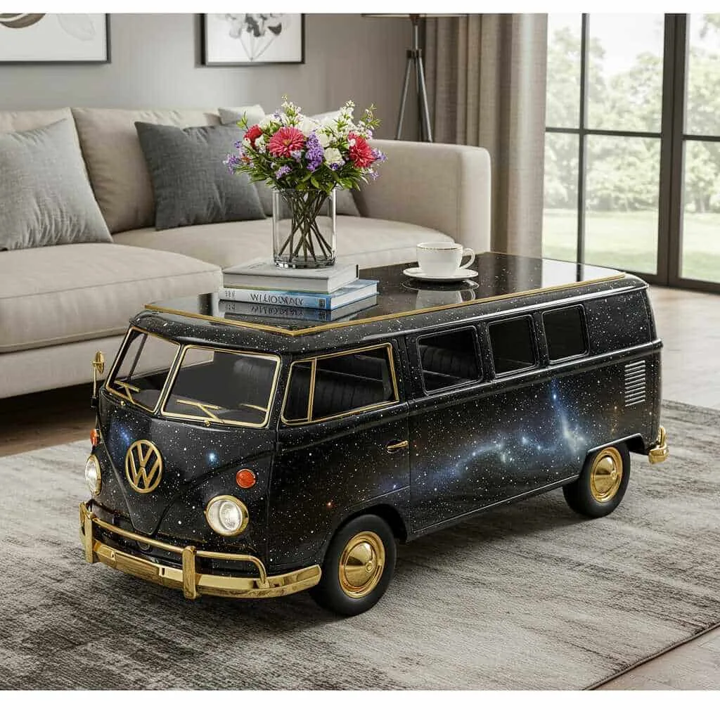 Decorating Ideas with Volkswagen Bus Coffee Tables