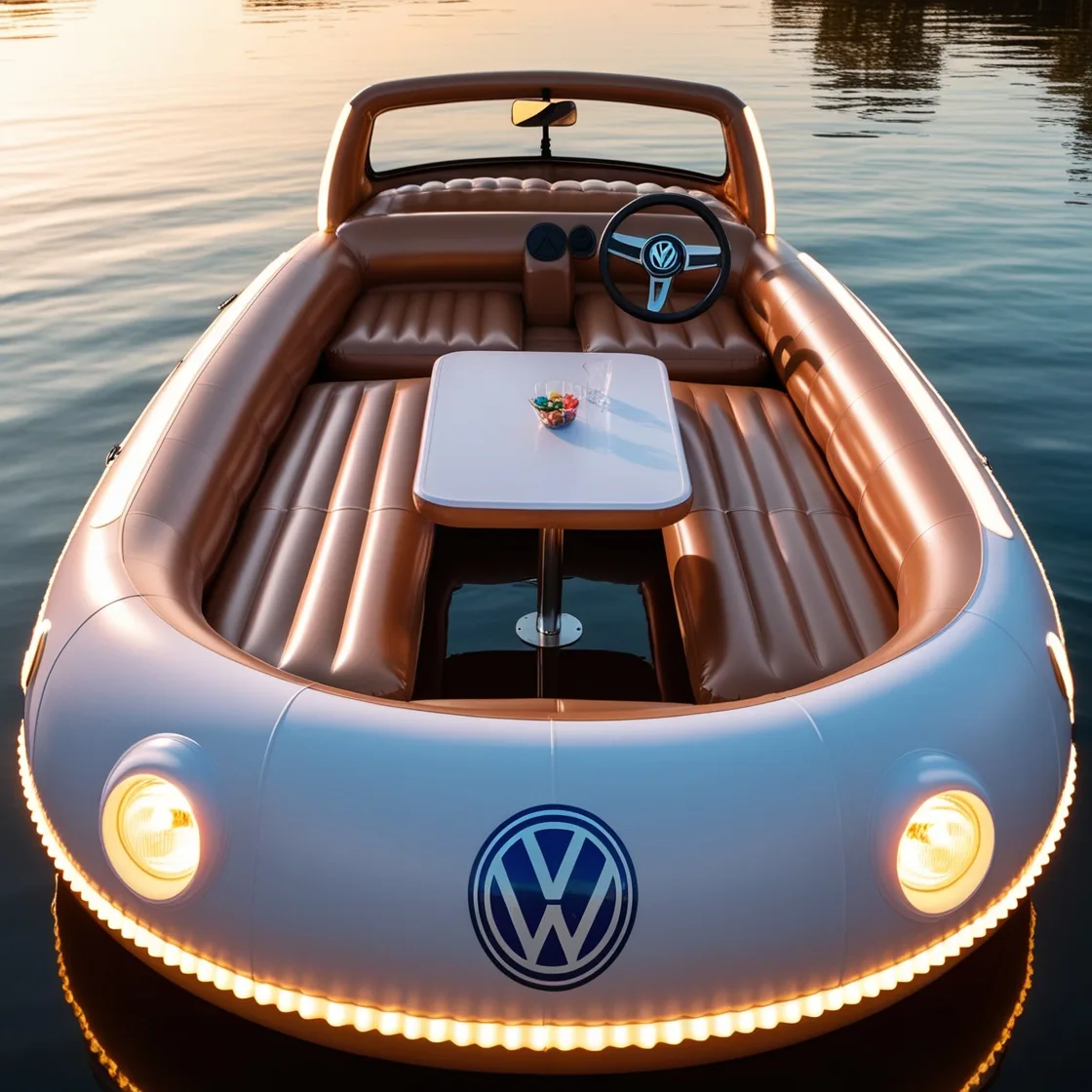 Volkswagen Bus Lake Party Floats: The Ultimate Aquatic Adventure