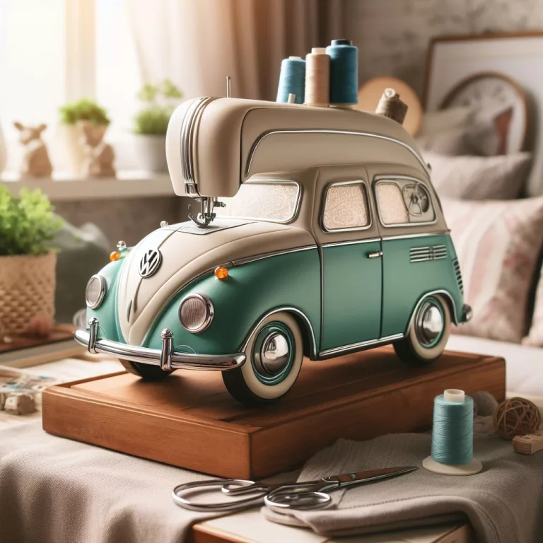 How to Incorporate the Volkswagen Inspired Mini Sewing Machine into Your Lifestyle