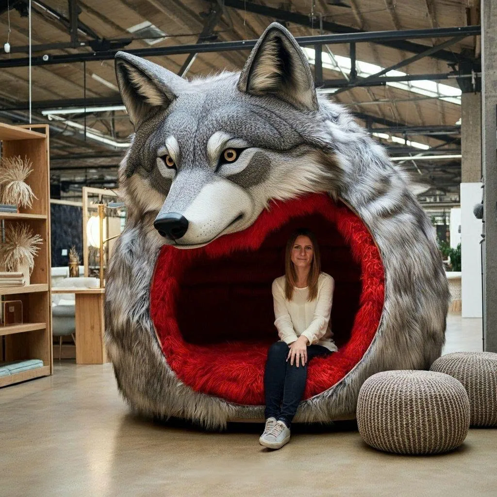 Embrace the Wild with a Wolf Lounger