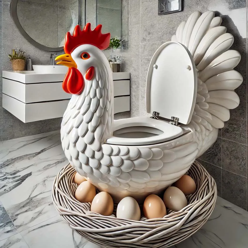  Benefits of Chicken Toilets