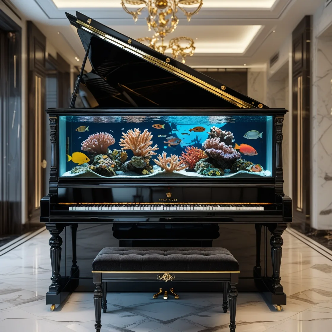 Caring for an Aquarium Piano