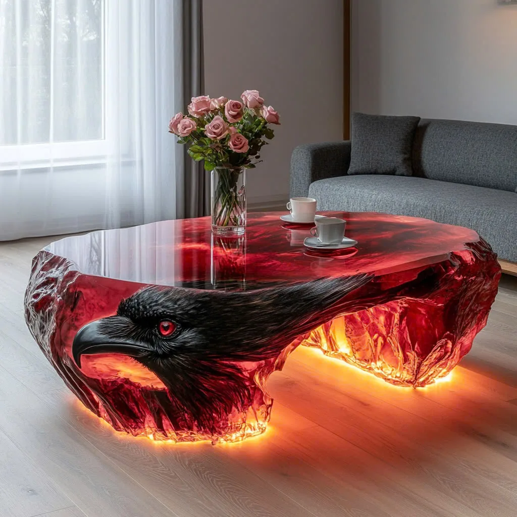 Design Elements of a Crow Coffee Table