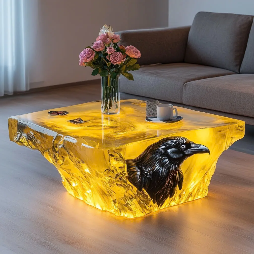 The Allure of the Crow Coffee Table