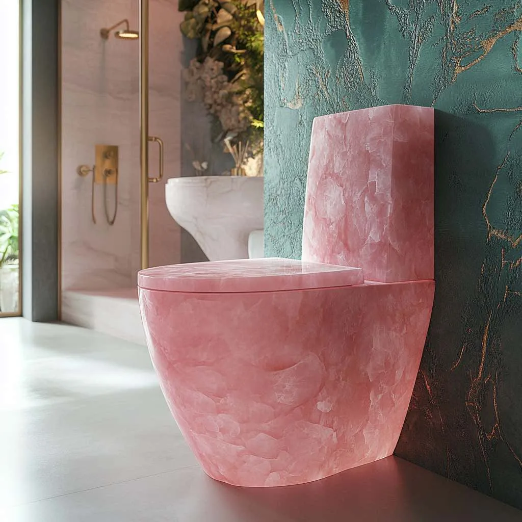 Are Gemstone Toilets the Future of Luxury Bathrooms?