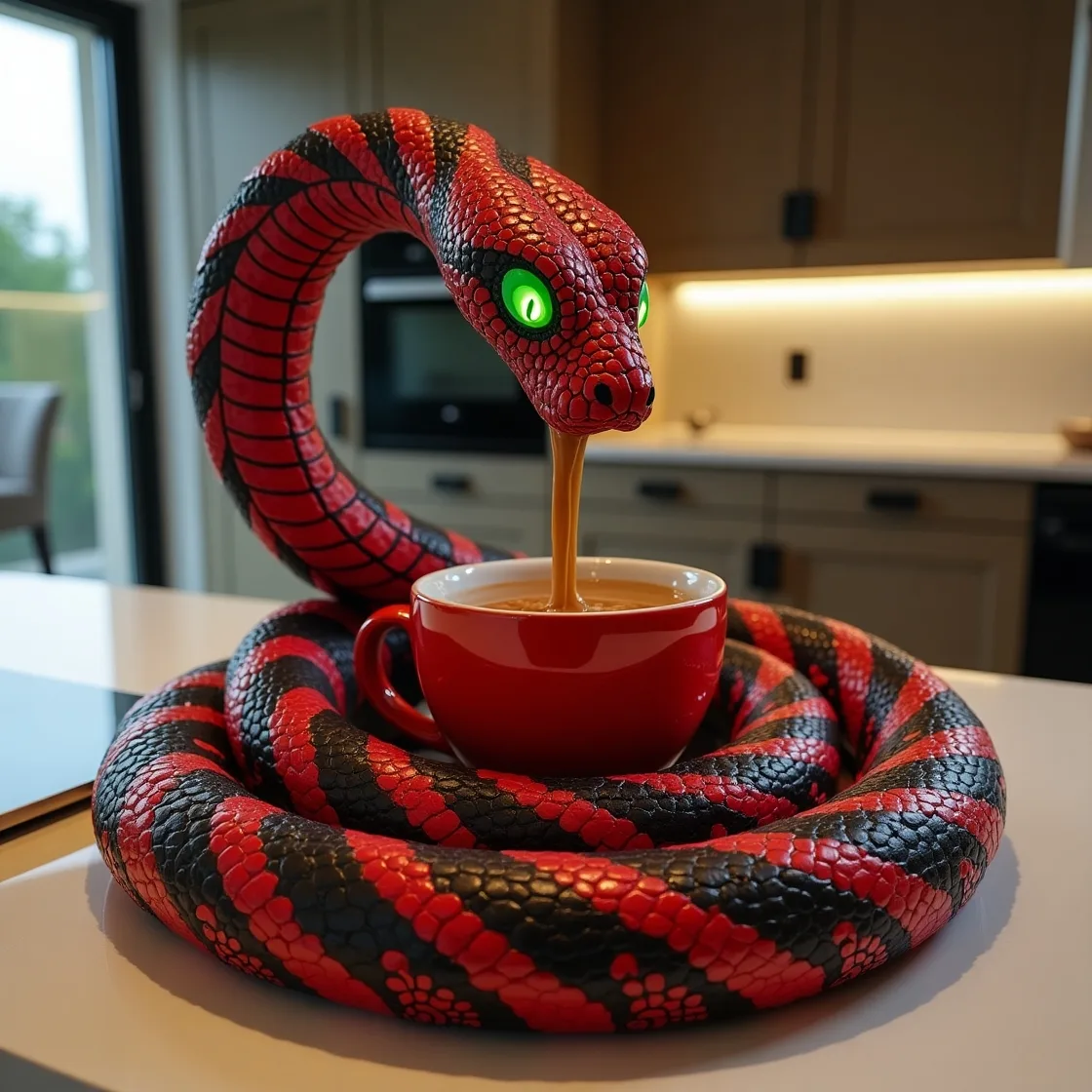 Design and Functionality of the Snake Coffee Maker