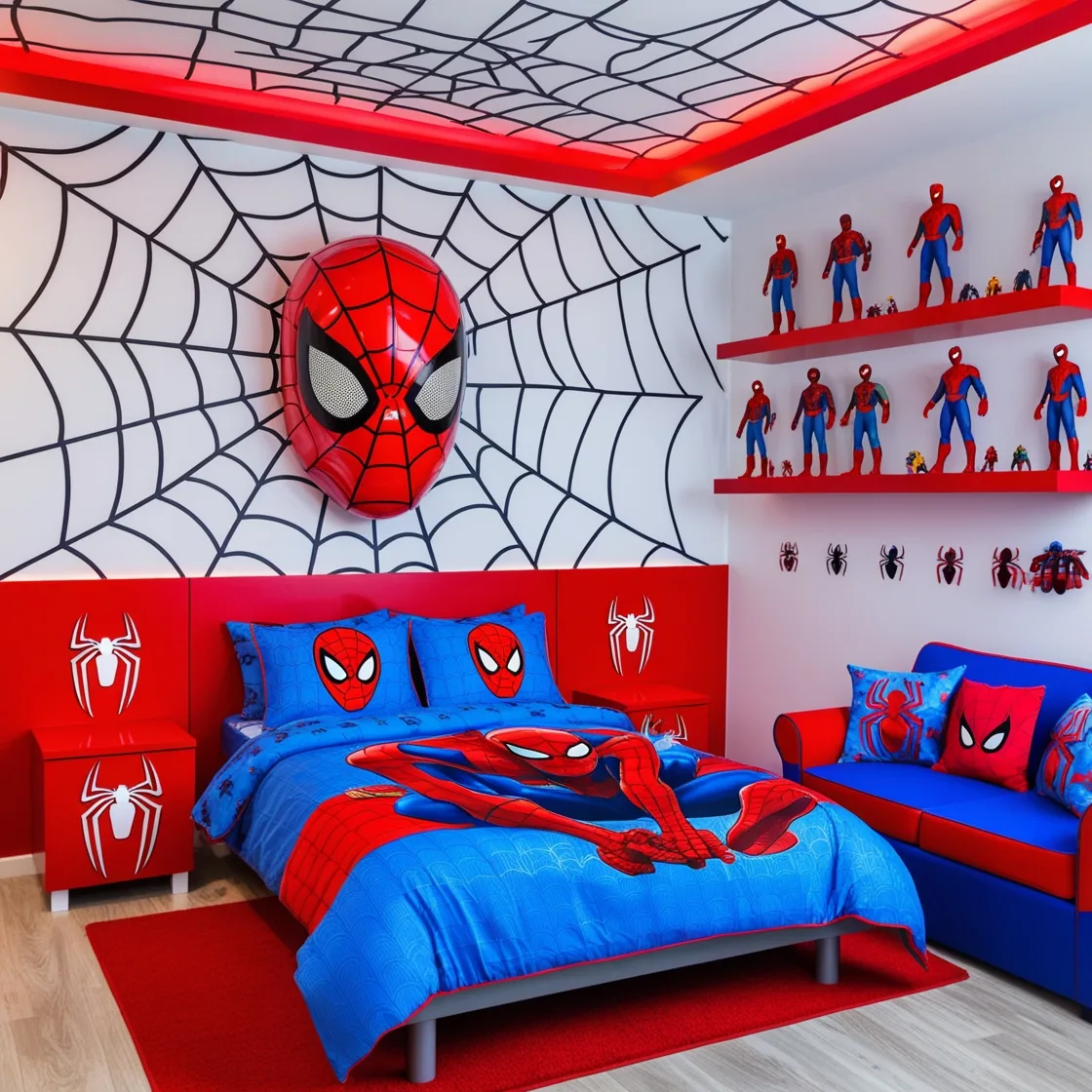 Spider-Man Bedroom: The Ultimate Guide to Creating a Web-Slinging Dream Space