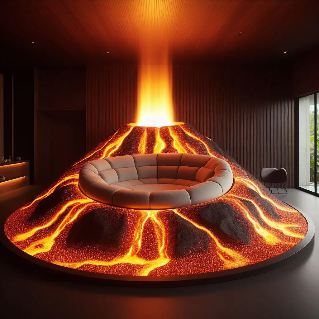 Volcano Sofas: The Ultimate Fusion of Comfort and Spectacle