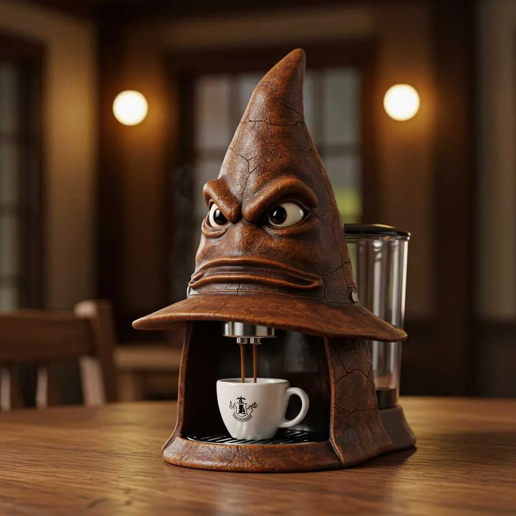 Design and Features of a Sorting Hat Coffee Maker