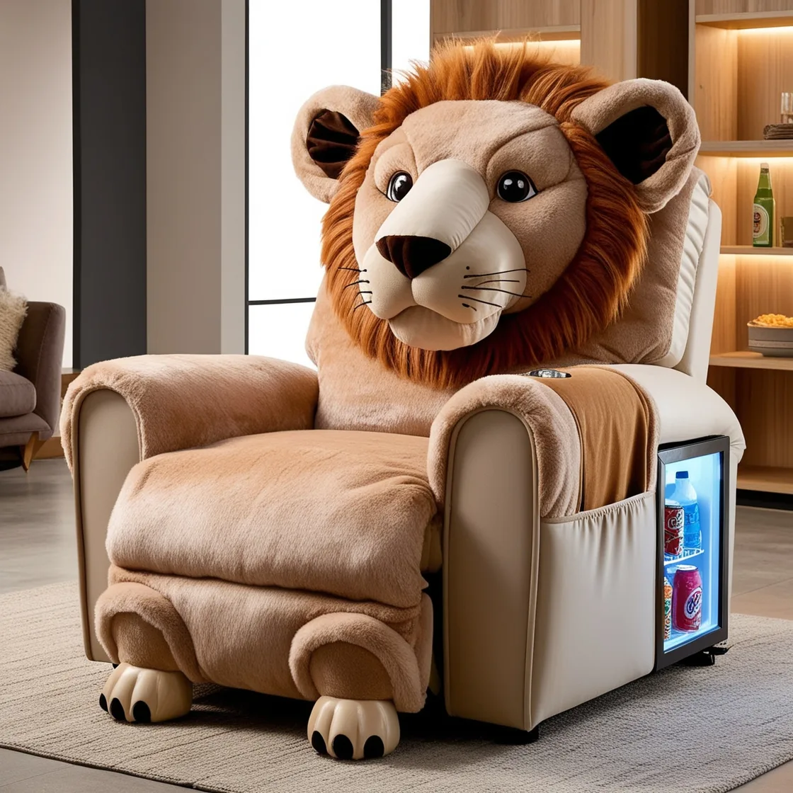 Animal Recliners with Mini Fridges: The Ultimate Fusion of Comfort and Convenience