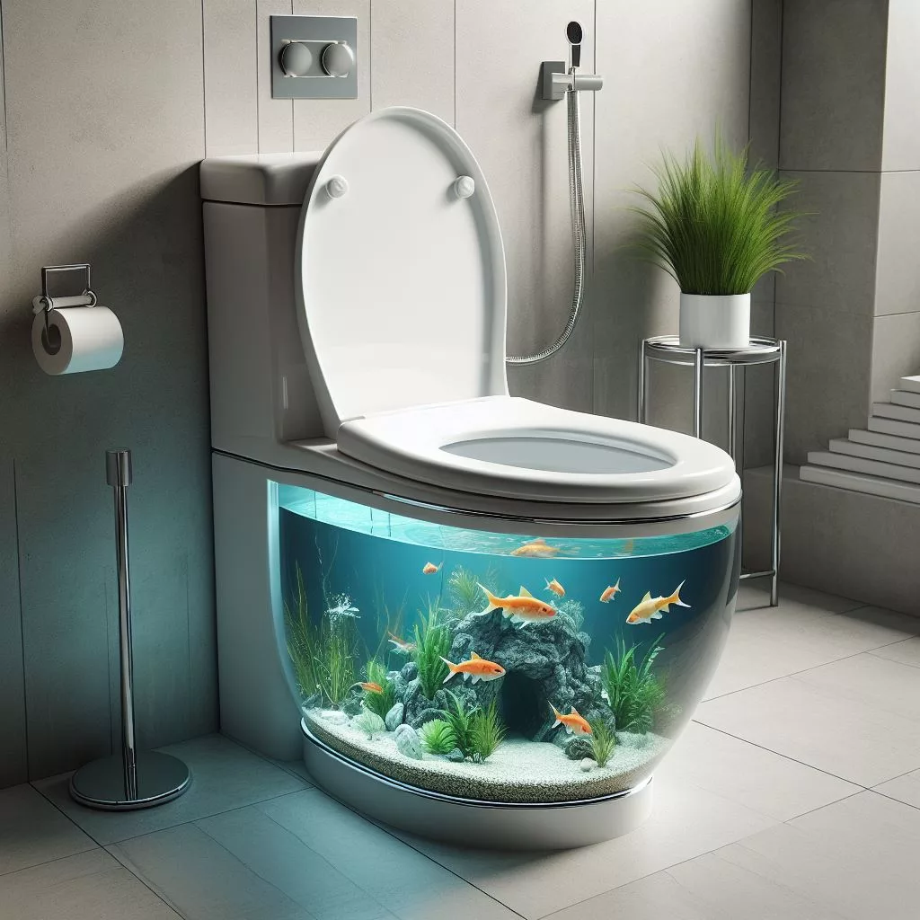 Insights into Aquarium Toilets: The Need for Cleaner Tanks